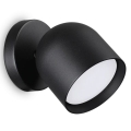 Ideal Lux - LED-seinävalaisin DODO 1xGX53/9W/230V musta